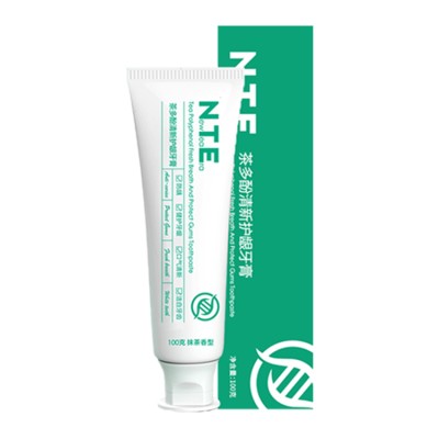 12 Sticks Fresh Tea Polyphenol Gum Care Toothpaste Experience Natural Oral Freshness and Protection